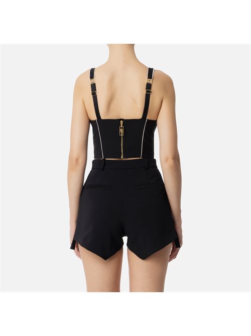 top woman black ELISABETTA FRANCHI | TO02451E2/685